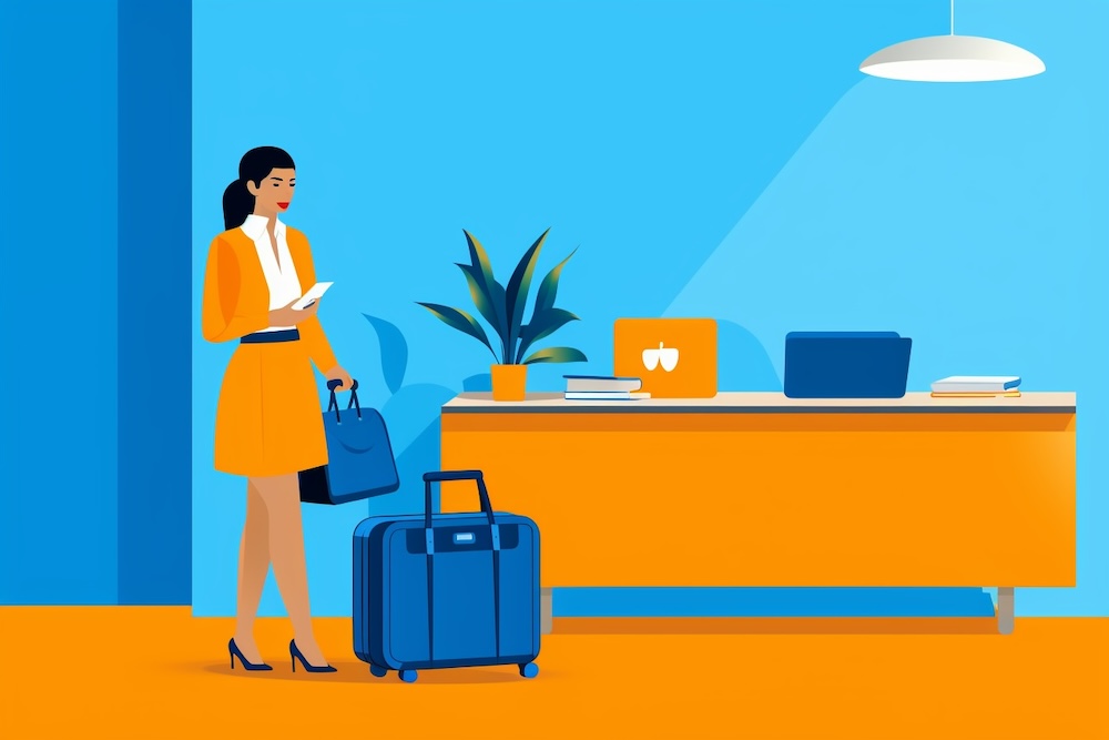 Hospitality illustration
